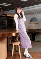 　写真集を発売するＳＫＥ４８・鎌田菜月（撮影・佐々木彰尚）