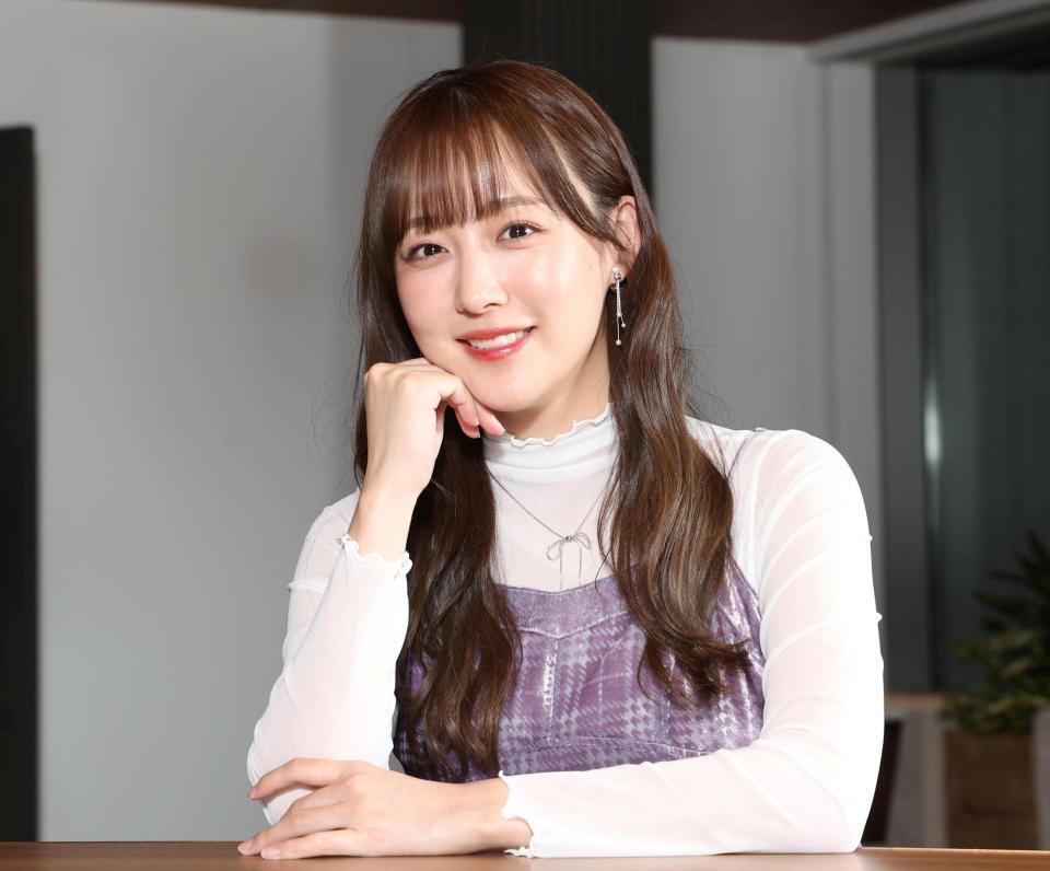 　写真集を発売するＳＫＥ４８・鎌田菜月（撮影・佐々木彰尚）