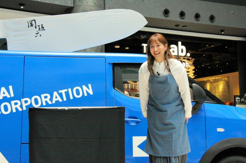 　イベントに登場した藤本美貴