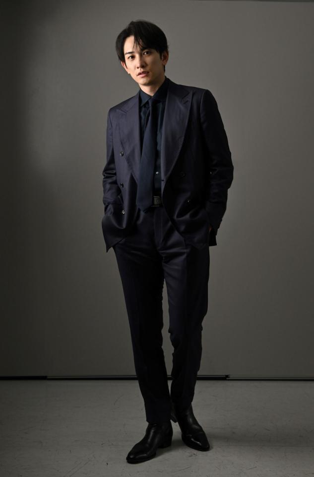 　デビュー１５周年を迎えた町田啓太（撮影・伊藤笙子）