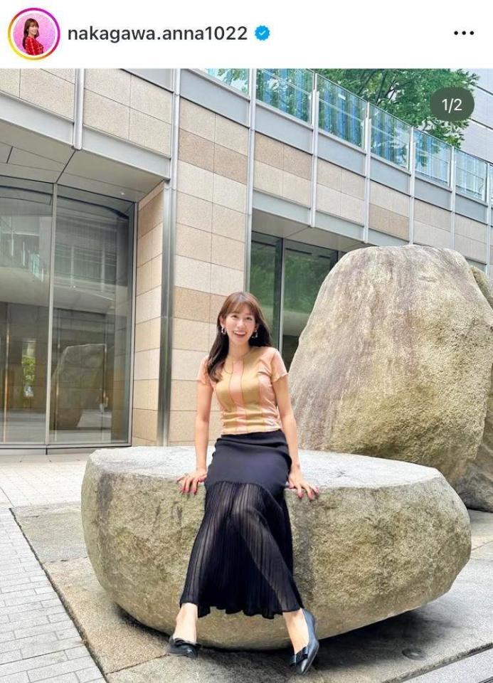 中川安奈のインスタグラム＠ｎａｋａｇａｗａ．ａｎｎａ１０２２より