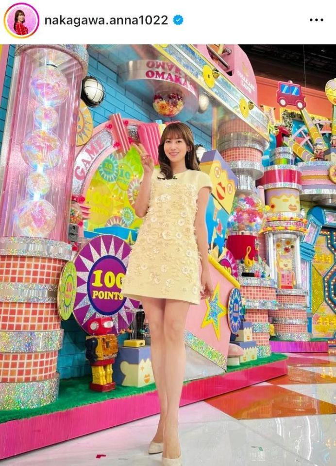 　中川安奈のインスタグラム＠ｎａｋａｇａｗａ．ａｎｎａ１０２２より