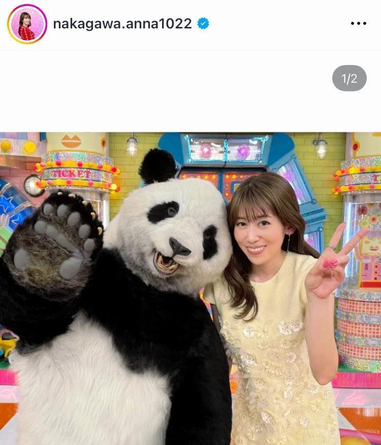 　中川安奈のインスタグラム＠ｎａｋａｇａｗａ．ａｎｎａ１０２２より
