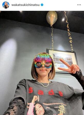 　若槻千夏のインスタグラム＠ｗａｋａｔｓｕｋｉｃｈｉｎａｔｓｕよ