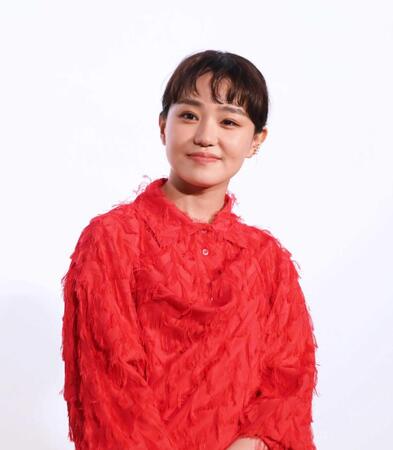 　映画の完成披露試写会に登場した奈緒＝２４年４月