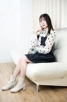 　バイク大好き一家に生まれ、自身も日々大型バイクを乗りこなしている竹川由華（撮影・伊藤笙子）