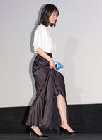 　登壇した田辺桃子（撮影・吉澤敬太）