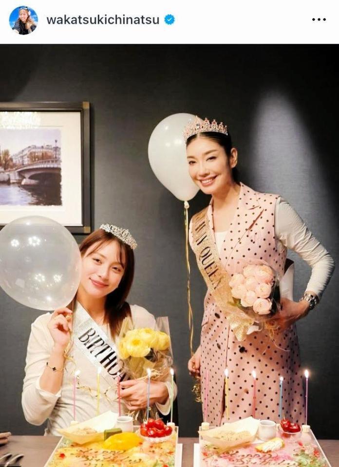 　まるでプリンセス？！若槻千夏のインスタグラム＠ｗａｋａｔｓｕｋｉｃｈｉｎａｔｓｕよ