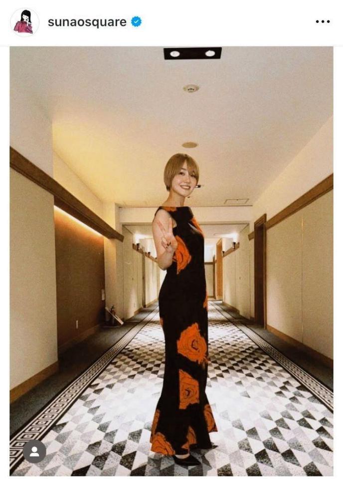 　印象がらりの奈緒インスタグラム＠ｓｕｎａｏｓｑｕａｒｅより