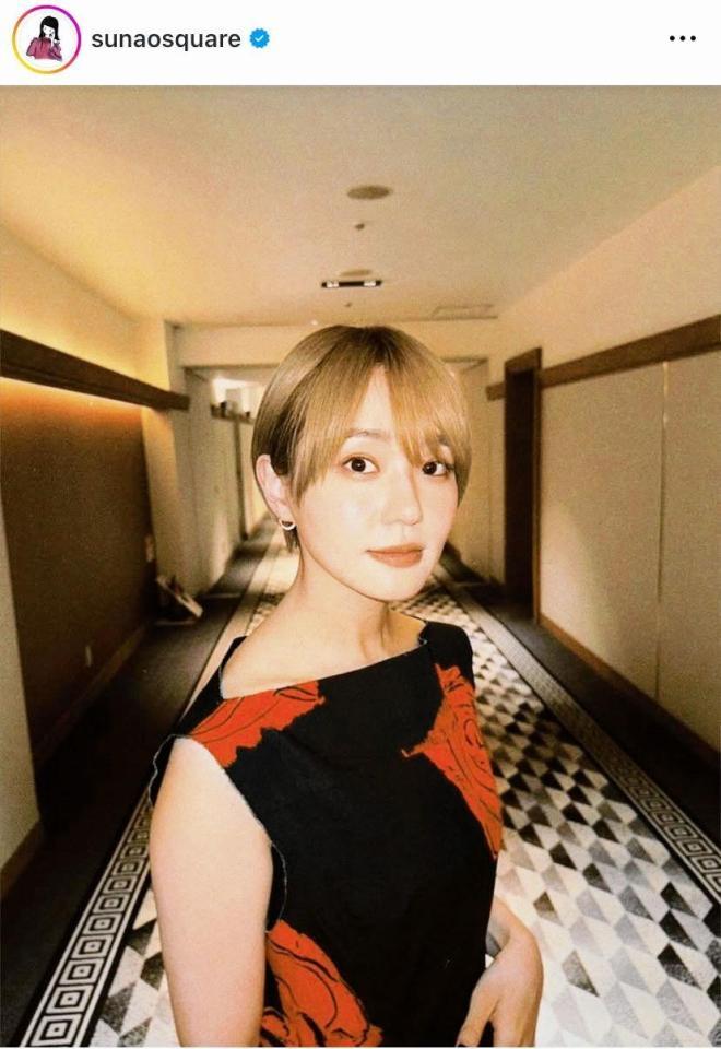 　印象がらりの奈緒インスタグラム＠ｓｕｎａｏｓｑｕａｒｅより