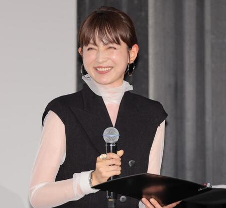 　ＭＣを行う務める平井理央アナウンサー（撮影・吉澤敬太）