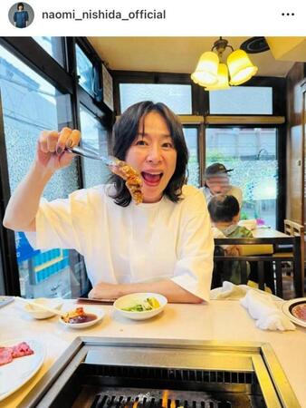 西田尚美のインスタグラム＠ｎａｏｍｉ＿ｎｉｓｈｉｄａ＿ｏｆｆｉｃｉａｌより