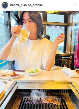 西田尚美のインスタグラム＠ｎａｏｍｉ＿ｎｉｓｈｉｄａ＿ｏｆｆｉｃｉａｌより