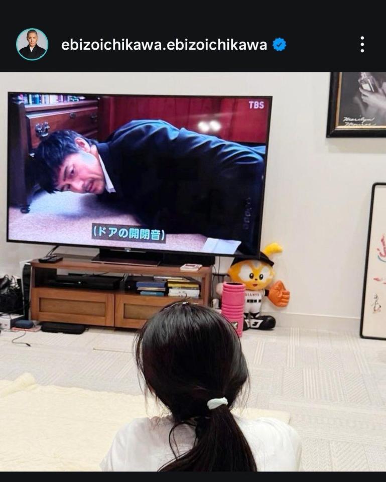 　市川團十郎のインスタグラム（＠ｅｂｉｚｏｉｃｈｉｋａｗａ．ｅｂｉｚｏｉｃｈｉｋａｗａ）より