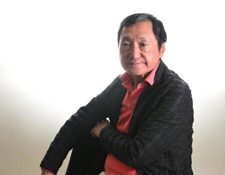 　新作について語った南佳孝（撮影・堀内翔）