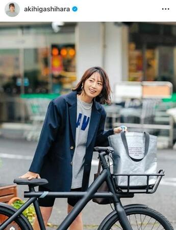 　東原亜希のインスタグラム＠ａｋｉｈｉｇａｓｈｉｈａｒａより