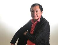 　新作について語った南佳孝（撮影・堀内翔）