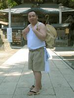 　０７年、「裸の大将」で山下清を演じた塚地武雄