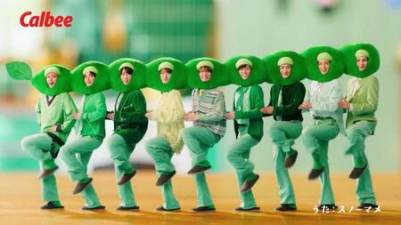 　カルビー「ミーノ」のＣＭに出演するＳｎｏｗ　Ｍａｎ