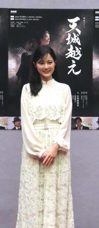 　ＮＨＫＢＳ特集ドラマ「天城越え」に出演する生田絵梨花