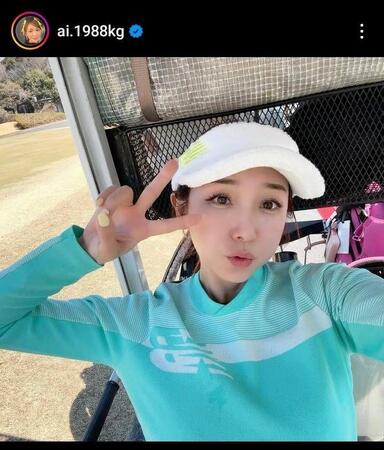 　加護亜依インスタグラム（＠ａｉ．１９８８ｋｇ）より。