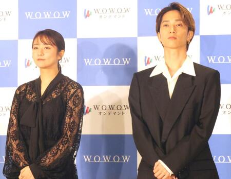 　イベントに出席した木村文乃（左）、田中樹