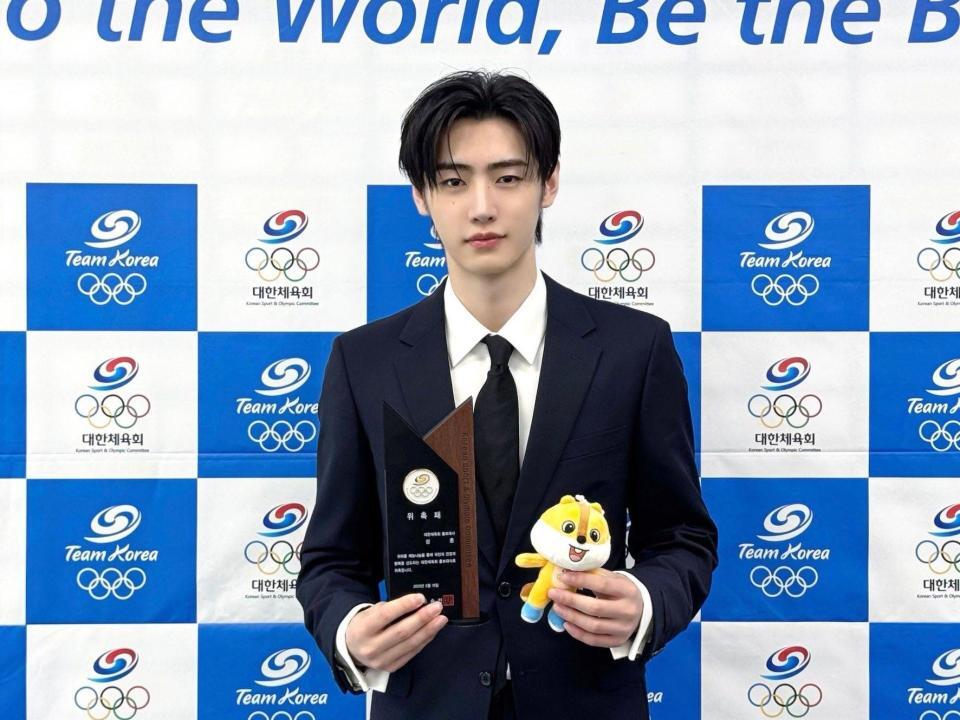 　ＥＮＨＹＰＥＮの公式Ｘ＠ＥＮＨＹＰＥＮより　「大韓体育協会」広報大使　任命式に出席したソンフン