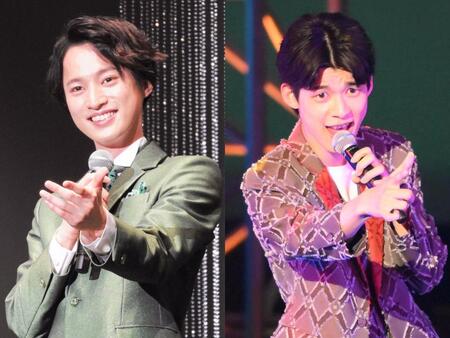 　青山新（左）と原田波人