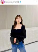 　中川安奈のインスタグラム＠ｎａｋａｇａｗａ．ａｎｎａ１０２２より