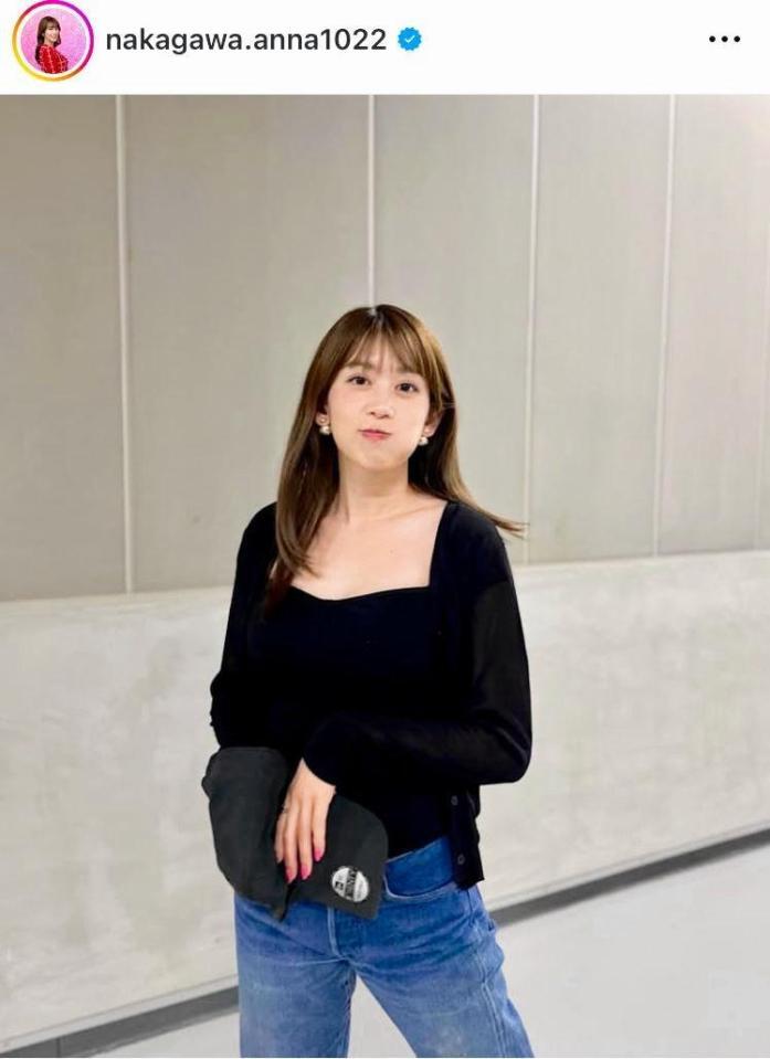 　中川安奈のインスタグラム＠ｎａｋａｇａｗａ．ａｎｎａ１０２２より