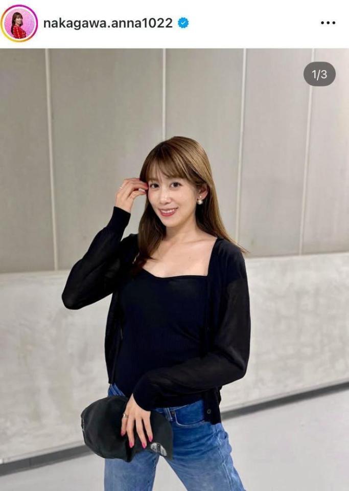 　中川安奈のインスタグラム＠ｎａｋａｇａｗａ．ａｎｎａ１０２２より