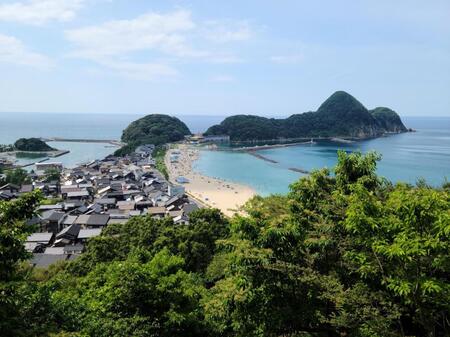 竹野町の街並み