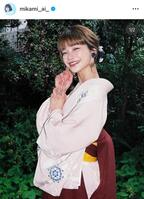 ２３年３月、大学の卒業式。見上愛のインスタグラム＠ｍｉｋａｍｉ＿ａｉ＿より