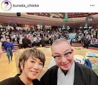 　黒田知永子のインスタグラム＠ｋｕｒｏｄａ＿ｃｈｉｅｋｏ（５月１６日付）より