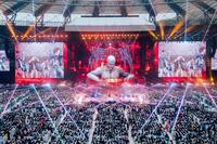 　日本では初のスタジアム公演で会場を熱狂の渦に巻き込んだＳｔｒａｙ　Ｋｉｄｓ（撮影：田中聖太郎）