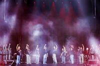 　日本初のスタジアム公演を完走したＳｔｒａｙ　Ｋｉｄｓの（左から）フィリックス、バンチャン、スンミン、リノ、ヒョンジン、アイエン、ハン、チャンビン（撮影：田中聖太郎）