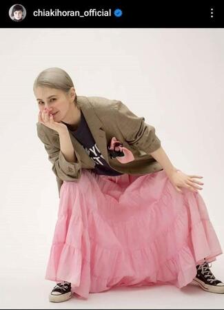 　ホラン千秋のインスタグラム＠ｃｈｉａｋｉｈｏｒａｎ＿ｏｆｆｉｃｉａｌから