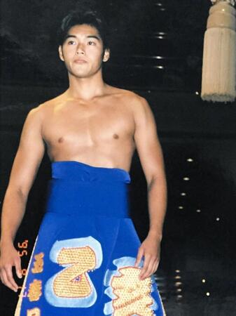 現役時代の白川裕二郎