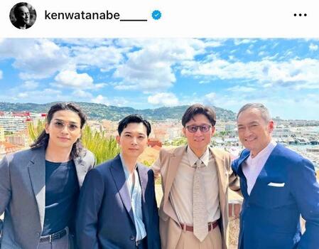 渡辺謙のインスタグラム＠ｋｅｎｗａｔａｎａｂｅ＿＿＿＿より