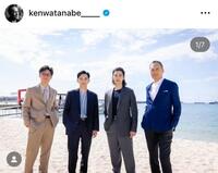 渡辺謙のインスタグラム＠ｋｅｎｗａｔａｎａｂｅ＿＿＿＿より