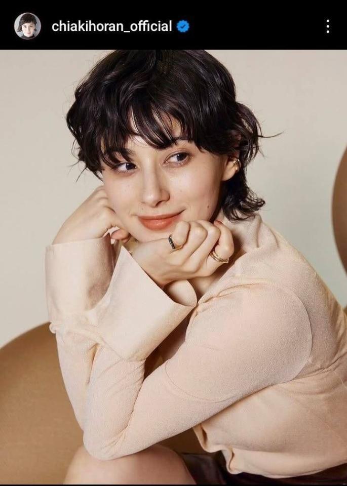 　ホラン千秋のインスタグラム＠ｃｈｉａｋｉｈｏｒａｎ＿ｏｆｆｉｃｉａｌから