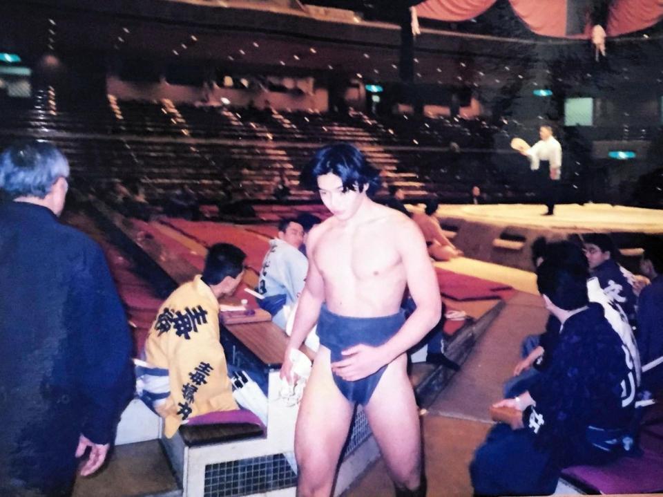 現役時代の白川裕二郎