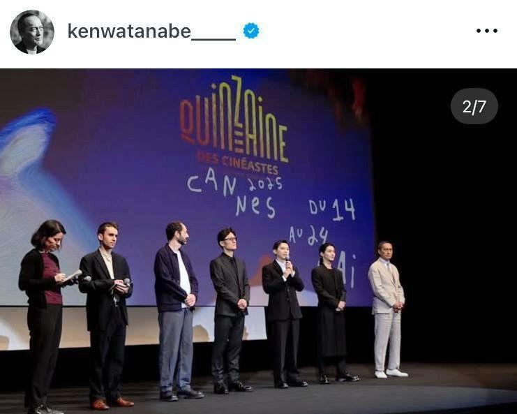 渡辺謙のインスタグラム＠ｋｅｎｗａｔａｎａｂｅ＿＿＿＿より