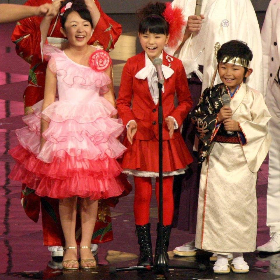 ０９年、大橋のぞみ、加藤清史郎と紅白に出演