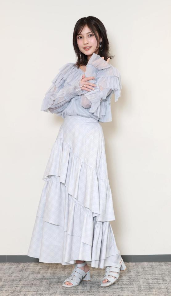 　ドラマ「天久鷹央の推理カルテ」で好演する玉田志織（撮影・佐々木彰尚）