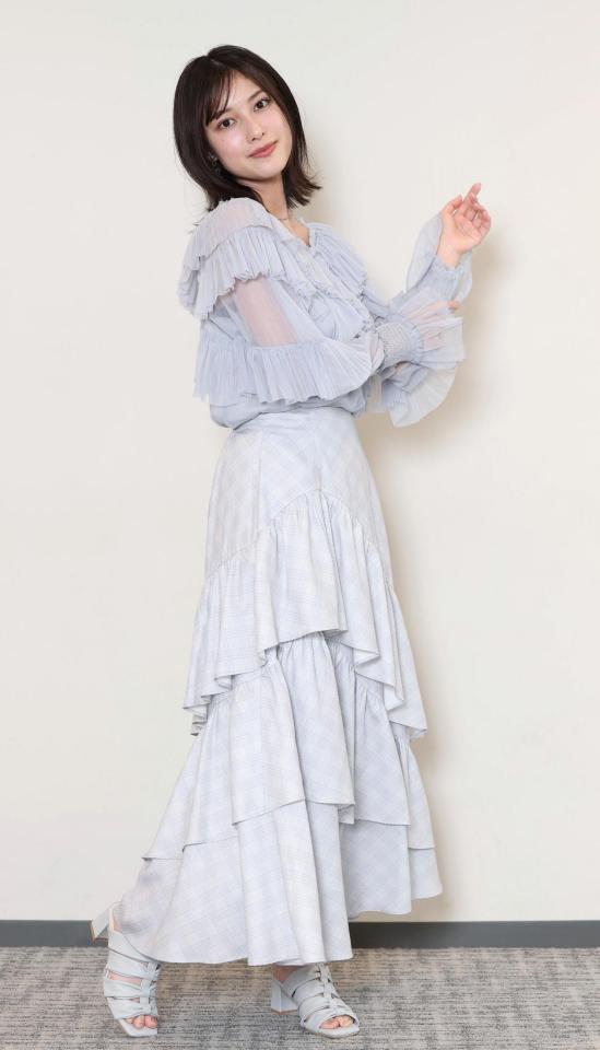 　ドラマ「天久鷹央の推理カルテ」で好演する玉田志織（撮影・佐々木彰尚）