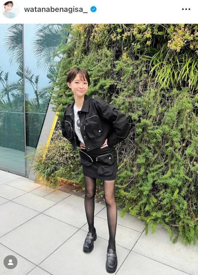 　渡邊渚アナのインスタグラム＠ｗａｔａｎａｂｅｎａｇｉｓａ＿より