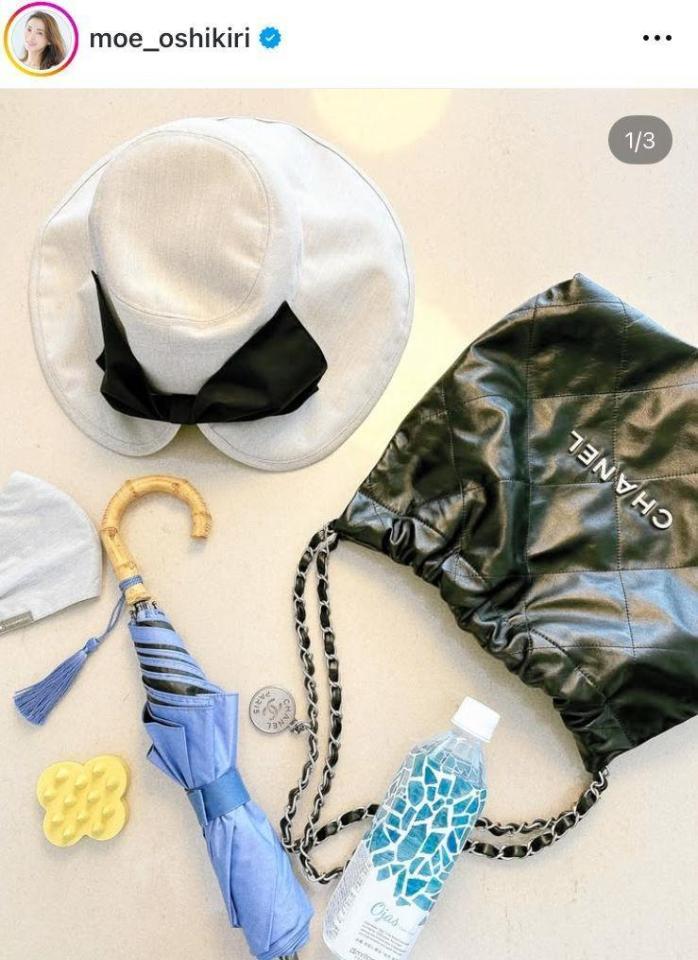 　押切もえのインスタグラム＠ｍｏｅ＿ｏｓｈｉｋｉｒｉより 