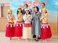 　（前列左から）菅原りこ、中村里帆、丹生明里、映梨那、木﨑ゆりあ、（後列左から）細貝圭、有森也実、神尾佑