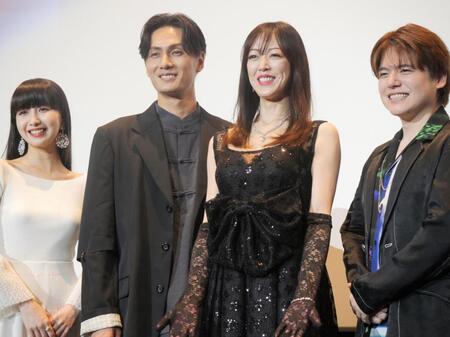 　イベントに出席した（左から）Ｃｏｃｏｍｉ、加藤和樹、大和悠河、内田雄馬